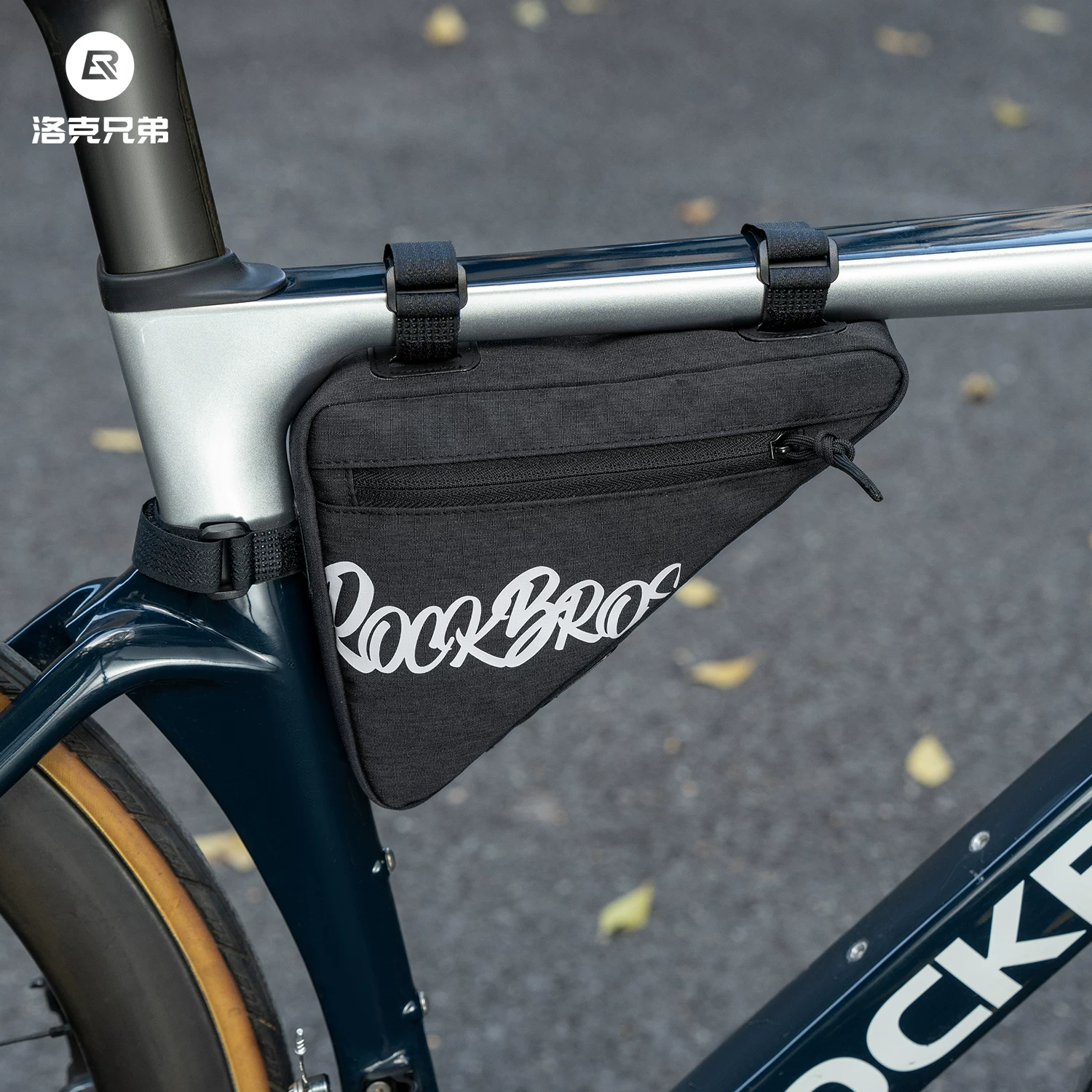 Túi đựng xe đạp Rock Brothers túi hình tam giác trên ống khung phía trước túi đựng dụng cụ xe đạp đường núi túi đựng yên xe thiết bị đi xe đạp
