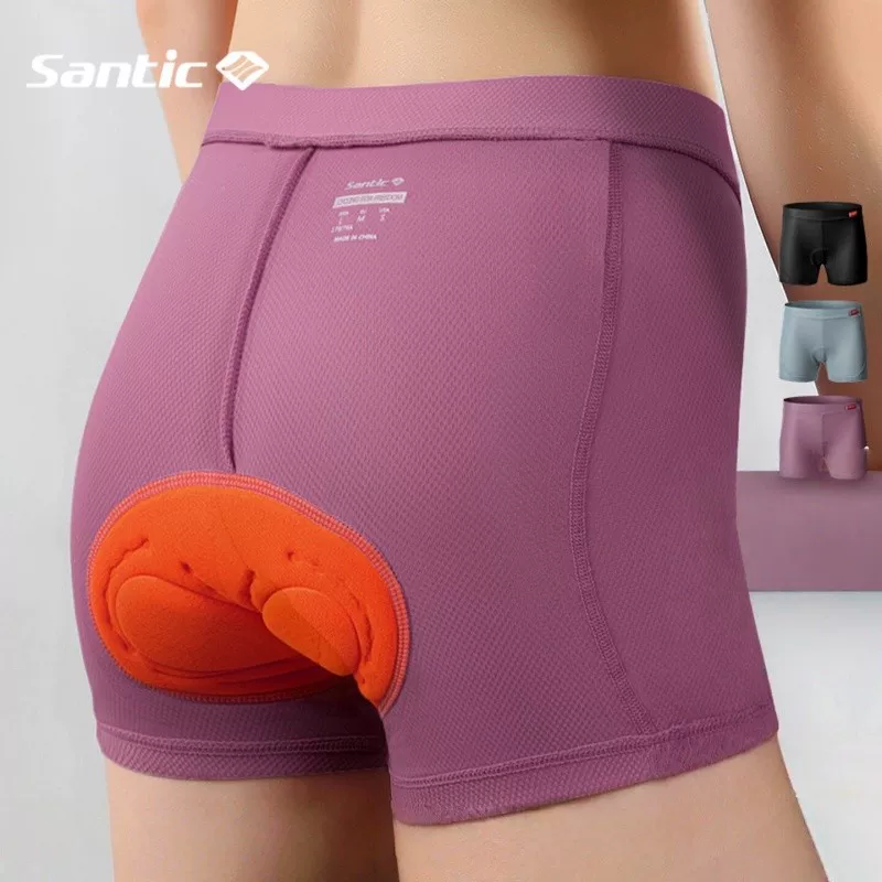 Quần lót đi xe đạp Santic, quần short đạp xe quay, quần short đạp xe có đệm dành cho nữ.
