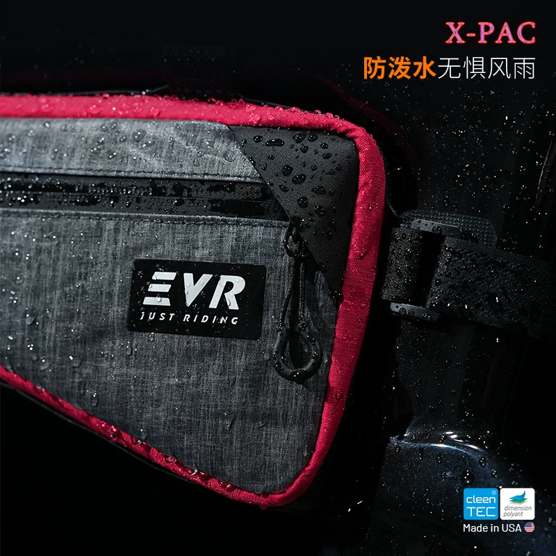 Túi xe đạp EVR túi khung trước chống thấm nước di động túi ống trên xe đạp đường núi túi đuôi xe đạp túi tam giác túi X-PAC