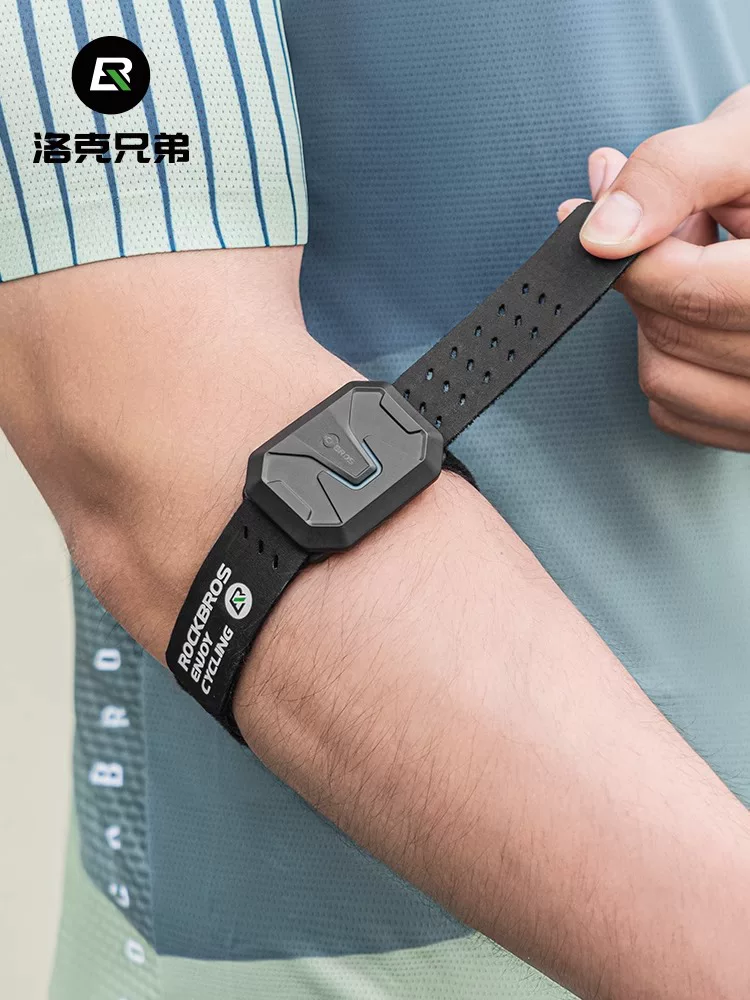 Rock Brothers màn hình đo nhịp tim chế độ kép đeo tay Bluetooth ANT+ đi xe đạp thể thao chống nước thể dục ngoài trời chạy bộ thời lượng pin dài