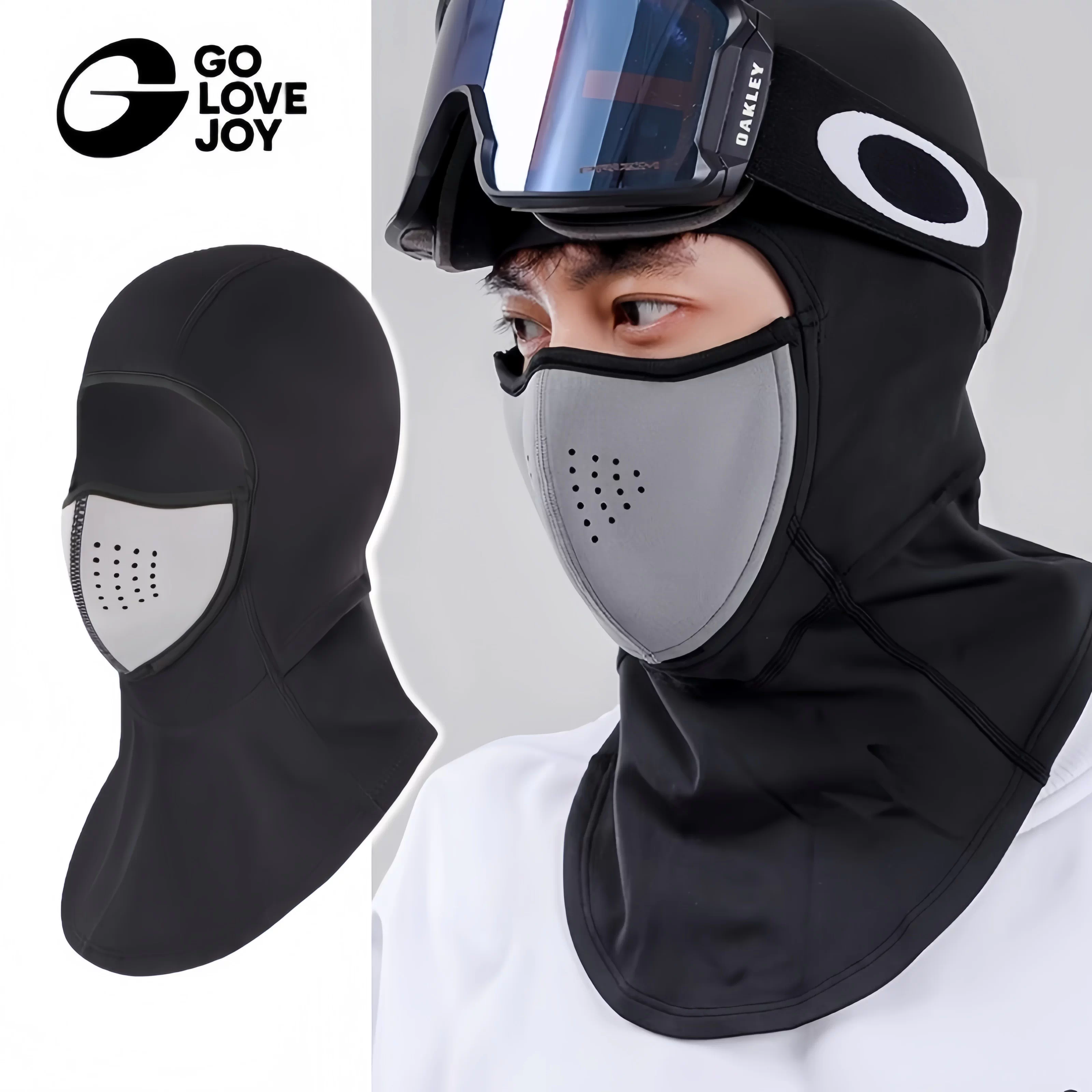Khẩu trang trượt tuyết từ tính, ấm áp, thoáng khí, nhanh khô, chống lạnh, chống gió, khẩu trang nữ, mũ chống nắng nam, khăn giữ ấm cổ khi trượt tuyết