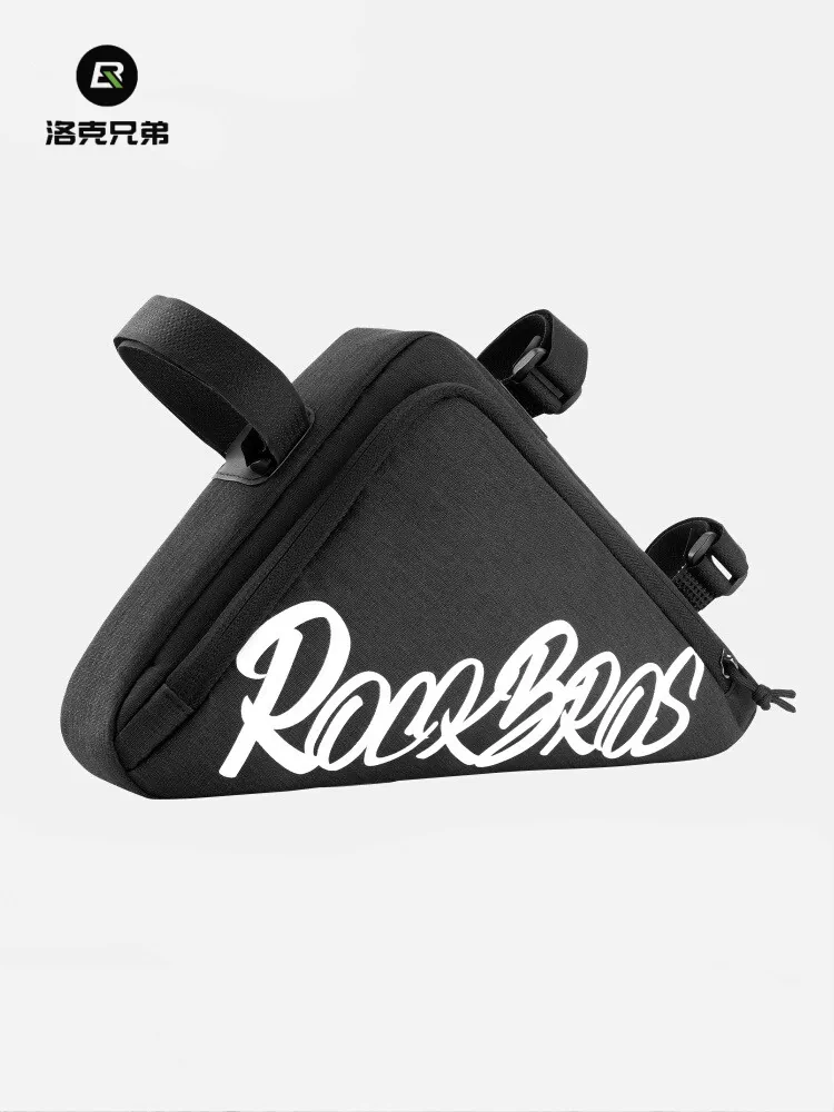 Túi đựng xe đạp Rock Brothers túi hình tam giác trên ống khung xe phía trước túi khung xe đạp leo núi đường bộ túi đựng dụng cụ túi yên xe thiết bị đi xe đạp