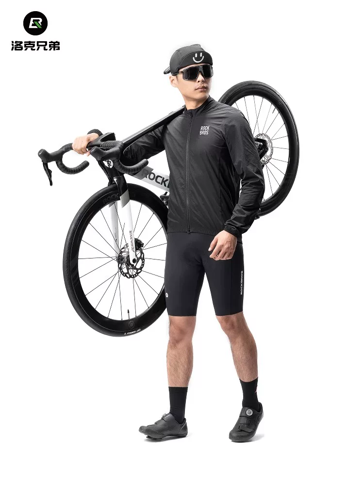 Áo khoác gió đi xe đạp Rock Brothers chống gió áo khoác đi xe đạp đường trường dài tay thoáng khí cho nam mùa xuân hè