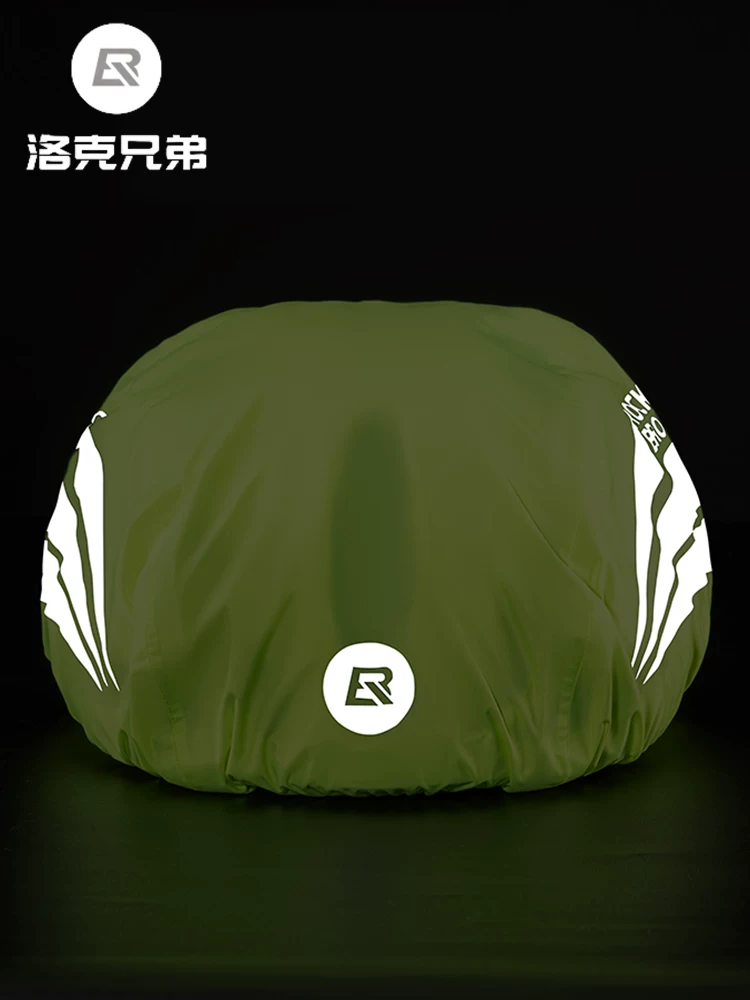 Mũ bảo hiểm đi xe đạp Rock Brothers che mưa cho người giao hàng, mũ bảo hiểm xe đạp leo núi và đường trường, mũ bảo hiểm chống gió và chống bụi.