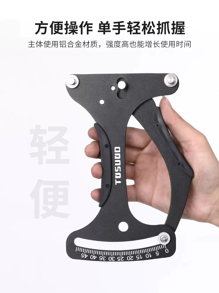 Dụng cụ chỉnh vành xe đạp Captain Tas, dụng cụ đo độ căng nan hoa, bộ dụng cụ đo bánh xe đạp leo núi bằng thép, cờ lê cầm tay