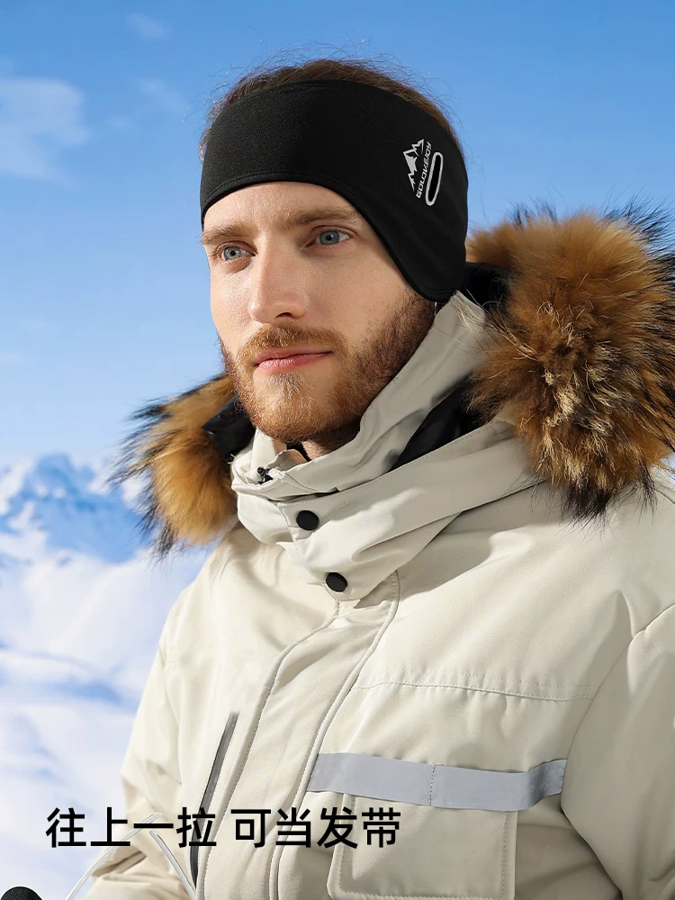 Bịt tai cho nam, bịt tai giữ ấm mùa đông có lớp lót lông cừu dày, chống gió và chống lạnh khi đi xe đạp, bảo vệ tai khỏi bị đóng băng, bịt tai mùa đông cho nữ.