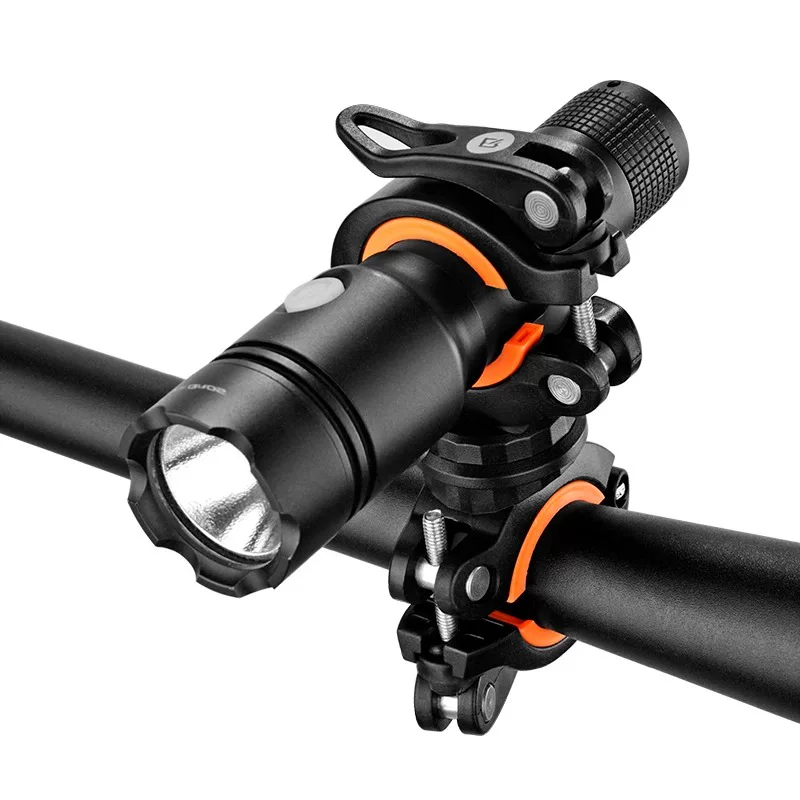 Rock Brothers giá đỡ đèn xe đạp giá đỡ đèn pin phía trước giá đỡ đèn cố định giá đỡ đèn đi xe đạp phụ kiện có thể xoay