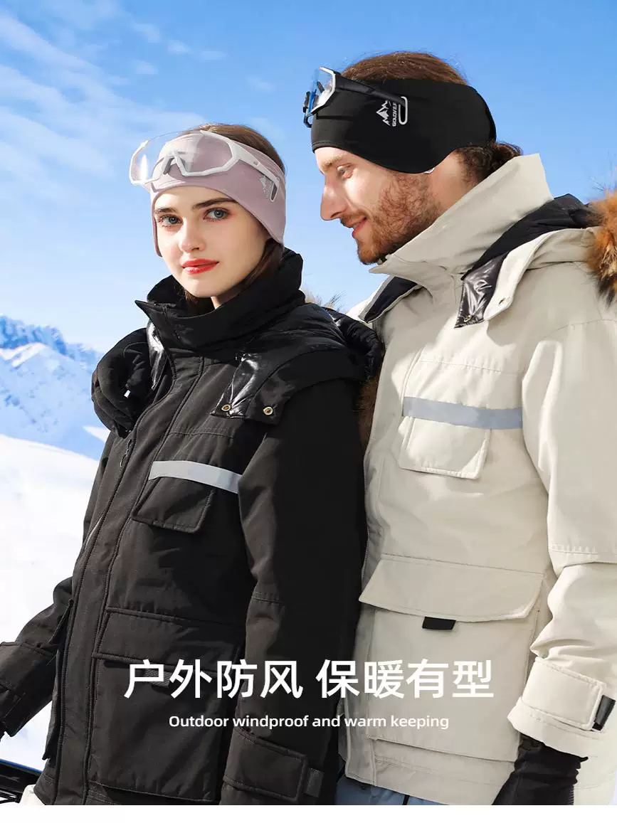 Bịt tai cho nam, bịt tai giữ ấm mùa đông có lớp lót lông cừu dày, chống gió và chống lạnh khi đi xe đạp, bảo vệ tai khỏi bị đóng băng, bịt tai mùa đông cho nữ.