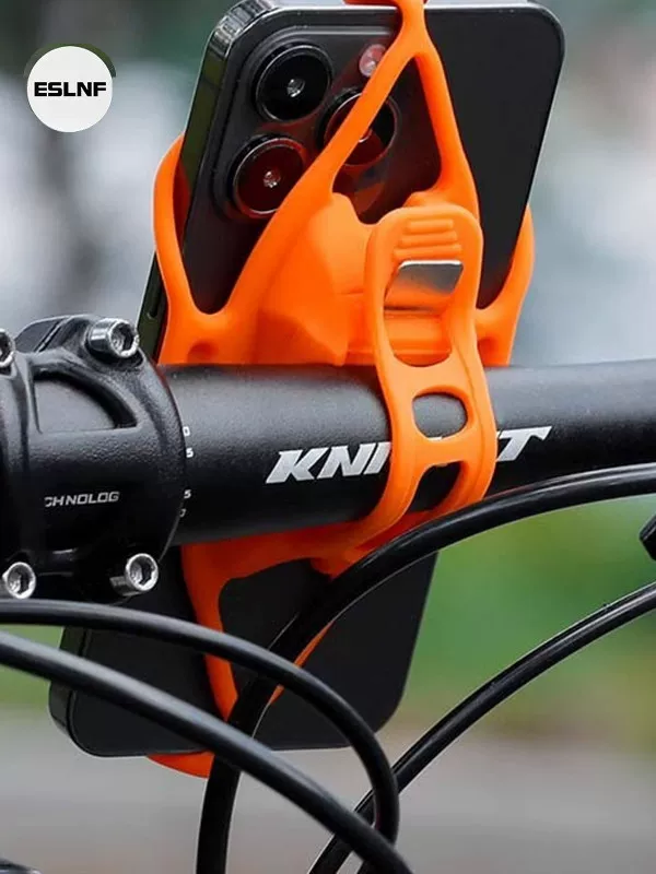 Giá đỡ điện thoại xe đạp ESLNF, giá đỡ silicon chống sốc đặc biệt dành cho xe đạp leo núi và xe đạp đường trường, thiết bị đạp xe mới năm 2025