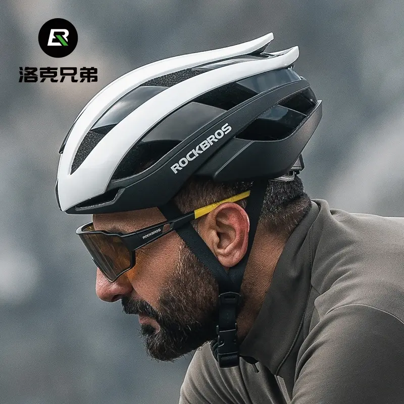 Mũ bảo hiểm Rock Brothers mũ bảo hiểm đi xe đạp mùa hè mũ bảo hiểm xe đạp nam và nữ mũ bảo hiểm an toàn xe đạp đường núi với thiết bị kính bảo hộ