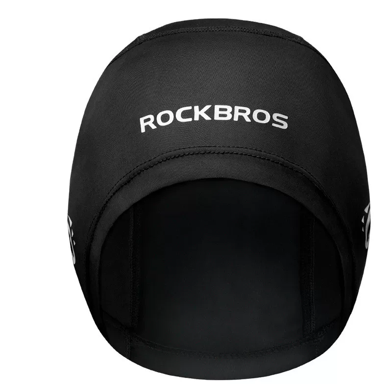 Mũ đội đầu bằng lụa đá của Rock Brothers dành cho nam giới, mũ đi xe máy mùa hè, lớp lót mũ bảo hiểm, lớp lót bên trong, khăn trùm đầu chống nắng khi đi xe đạp