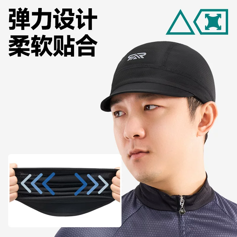 Mũ đi xe đạp, khăn trùm đầu ngoài trời, mũ đi xe đạp thể thao, thiết bị chống nắng mùa hè khô nhanh cho nữ