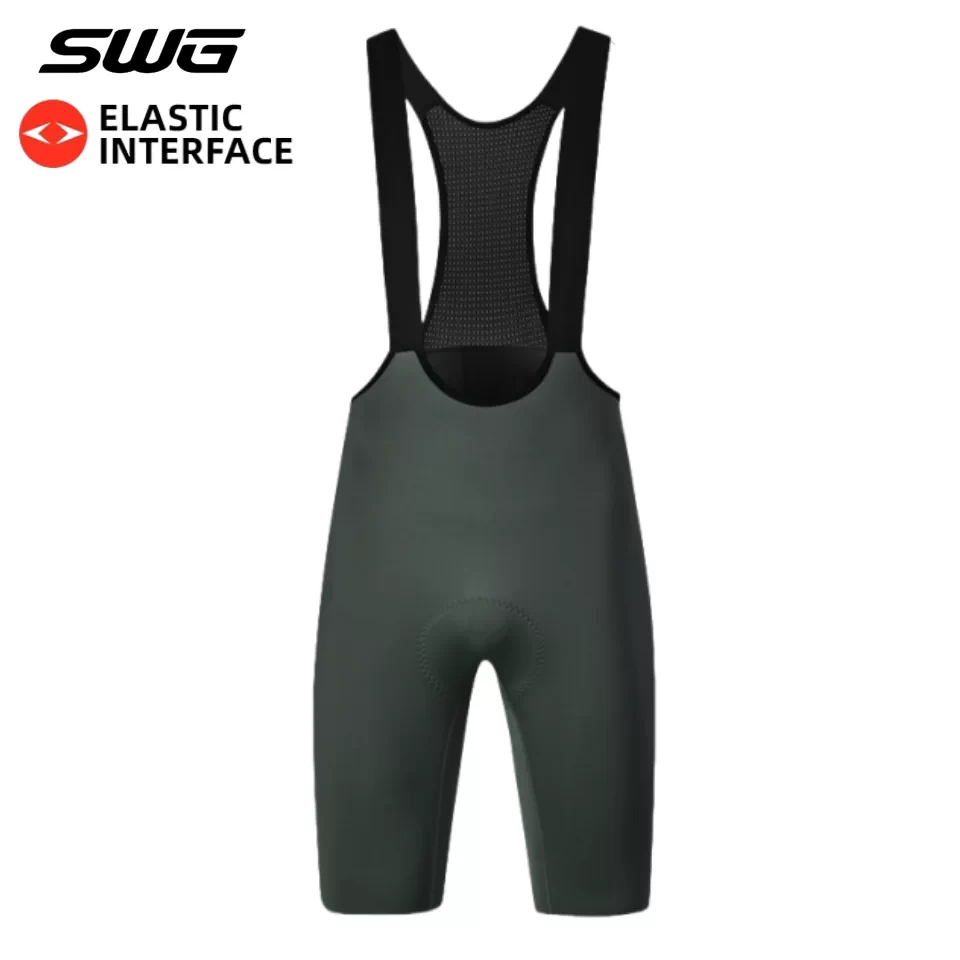 Quần short đạp xe kiểu thi đấu SWG Mingsheng dành cho nam, quần đi xe đạp đường trường có đệm hình mũi tên đôi.