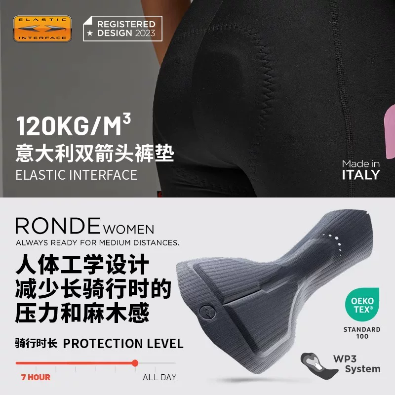 Quần đi xe đạp EVR Double Arrow PRO Quần đùi nữ mới kiểu dáng ôm vừa vặn thoáng khí Quần đi xe đạp chuyên nghiệp