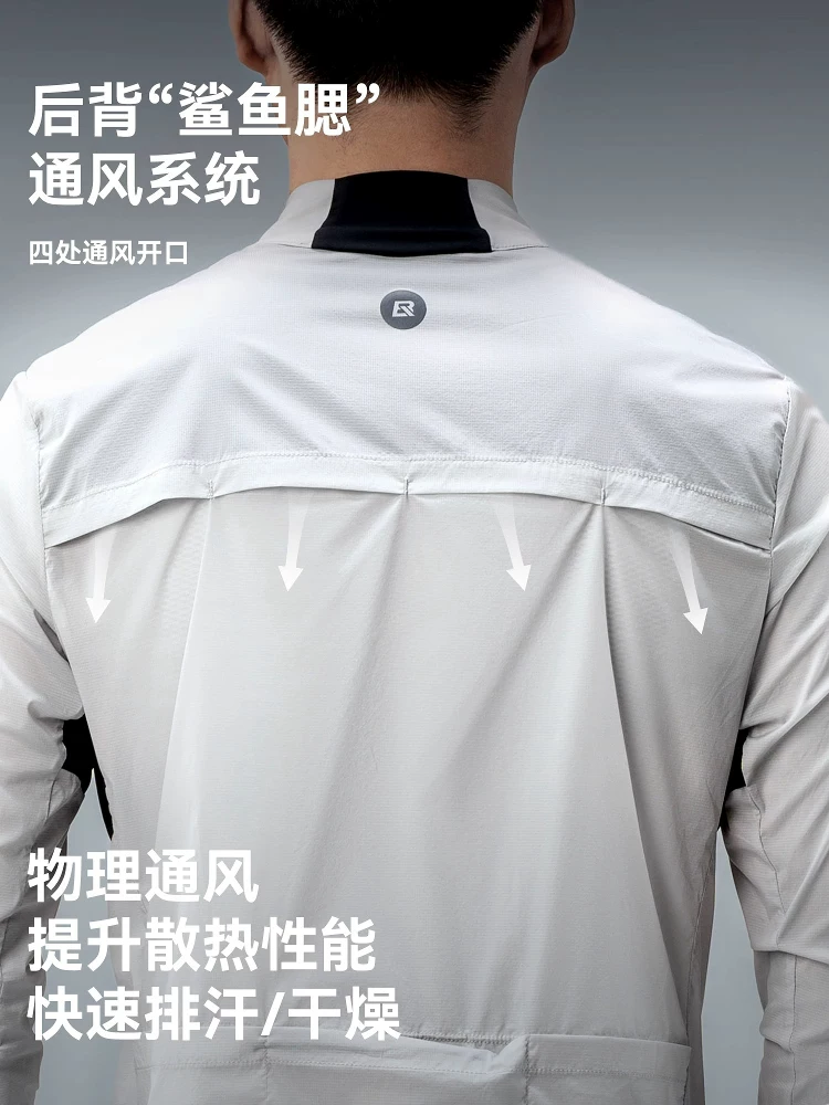 Áo khoác gió đi xe đạp Rock Brothers Áo khoác đi xe đạp chống gió chống nắng dài tay xe đạp đường trường nhanh khô thoáng khí mùa xuân hè