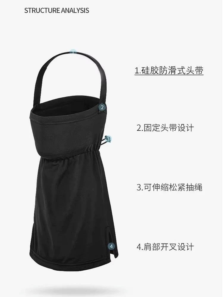 Mặt nạ trượt tuyết mùa đông, bảo vệ mặt chống gió và lạnh, mũ trùm đầu đi xe đạp treo tai, khăn quàng cổ ấm áp cho nam và nữ đi xe máy