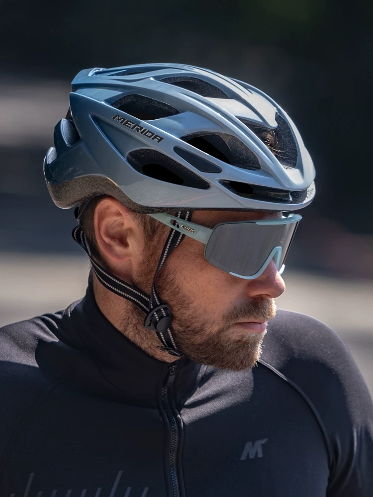 Mũ bảo hiểm chống gió đi xe đạp Merida dành cho nam, mũ bảo hiểm an toàn cho xe đạp leo núi và xe đạp đường trường mùa hè, thiết bị đạp xe dành cho nữ