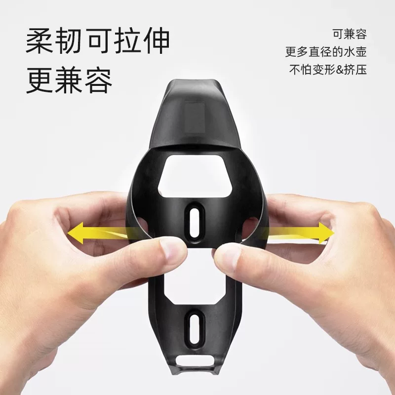 Giá để bình nước bằng sợi carbon EVR-Pneumatic, giá để cốc nước xe đạp leo núi, giá đỡ xe đạp đường trường, thiết bị đạp xe nhẹ