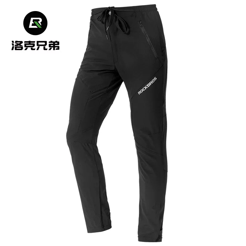 Quần đi xe đạp Rock Brothers chạy bộ thể dục thể thao quần dài unisex ngoài trời chống nắng nhanh khô thoáng khí trang bị mùa xuân và mùa hè