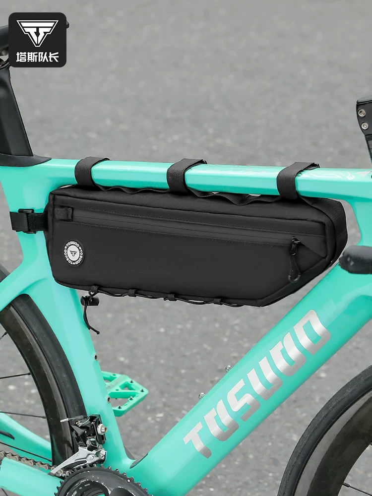 Túi xe đạp Captain Tas, túi xe đạp đường trường chống nước, túi gắn khung xe phía trước, túi treo xe đạp leo núi, dung tích lớn
