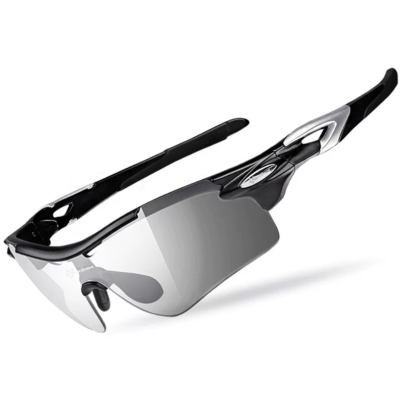 Kính đi xe đạp Rock Brothers, kính râm thể thao có độ phân cực quang học suốt ngày, unisex, chạy xe đạp leo núi, chống gió, có độ phân cực