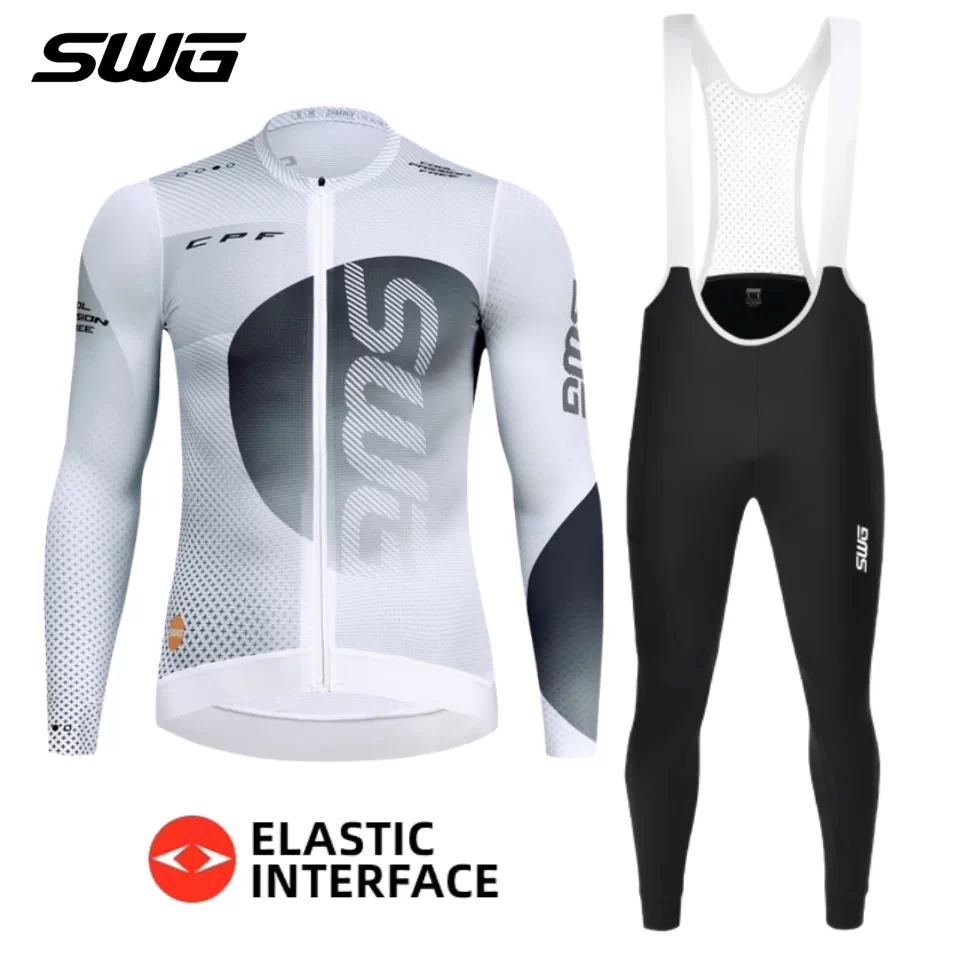 SWG Mingsheng Áo đi xe đạp dài tay trên xe đạp đường bộ xe đạp nam mùa xuân và mùa thu thoáng khí chuyên nghiệp đi xe đạp bộ thiết bị