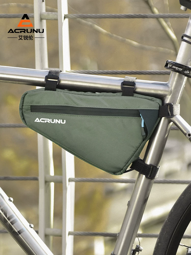 Túi đựng xe đạp Arielun, túi đựng đồ trên ống, túi hình tam giác phía trước, túi khung, túi yên xe đạp leo núi, túi đựng dụng cụ đi xe đạp