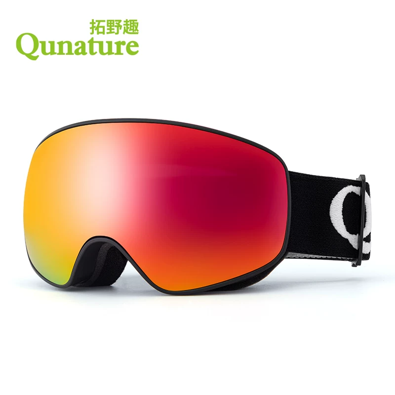 Kính bảo hộ tuyết cho trẻ em, kính trượt tuyết, kính hình trụ từ tính cho bé gái và bé trai, kính bảo hộ tuyết cận thị, kính trượt tuyết chống sương mù cho mùa đông