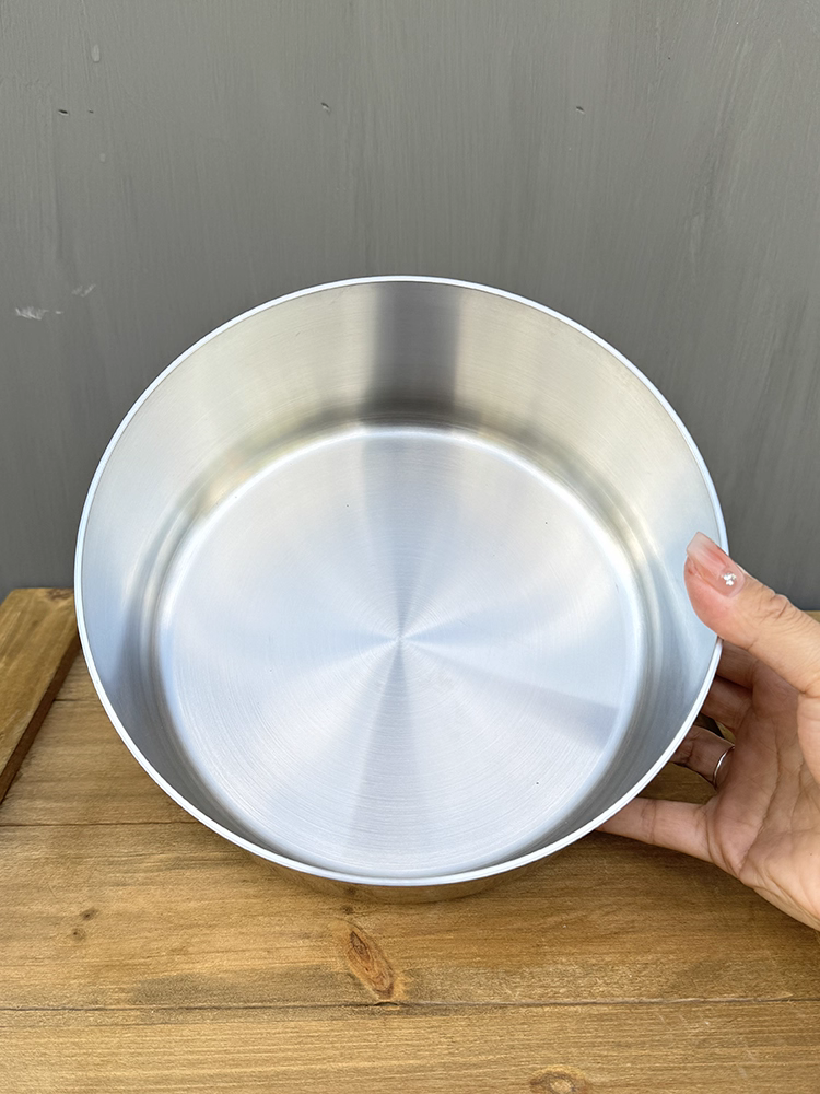 Chậu inox 304 Đức, chất lượng xuất khẩu, dày dặn, dùng cho nhà bếp gia đình, thích hợp để đánh trứng, nhào bột, rửa rau và làm rổ lọc súp.