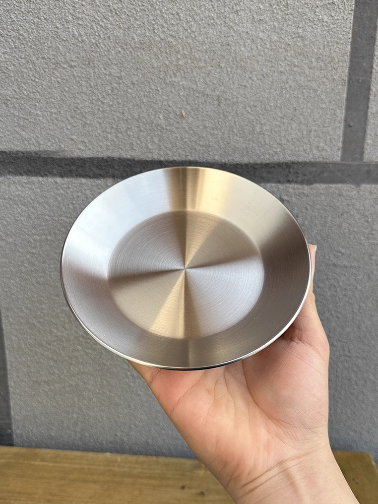 Đĩa inox 304 dùng cho gia đình và thương mại, đĩa đựng nước chấm, đĩa chấm, đĩa gia vị, đĩa ăn vặt, đĩa kèm, đĩa đựng xương, đĩa.