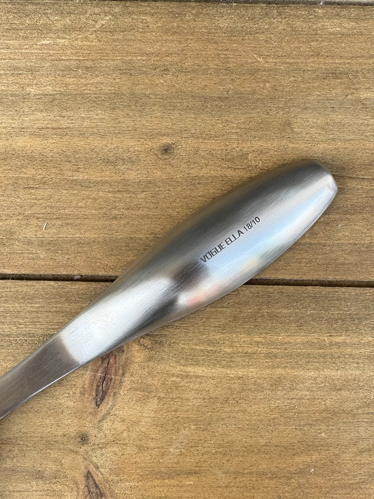 Xẻng nấu ăn bằng thép không gỉ 18/10 chống nóng, cán rỗng, dùng để chiên bít tết, bánh kếp, trứng, xẻng nhỏ dùng cho nồi nhỏ