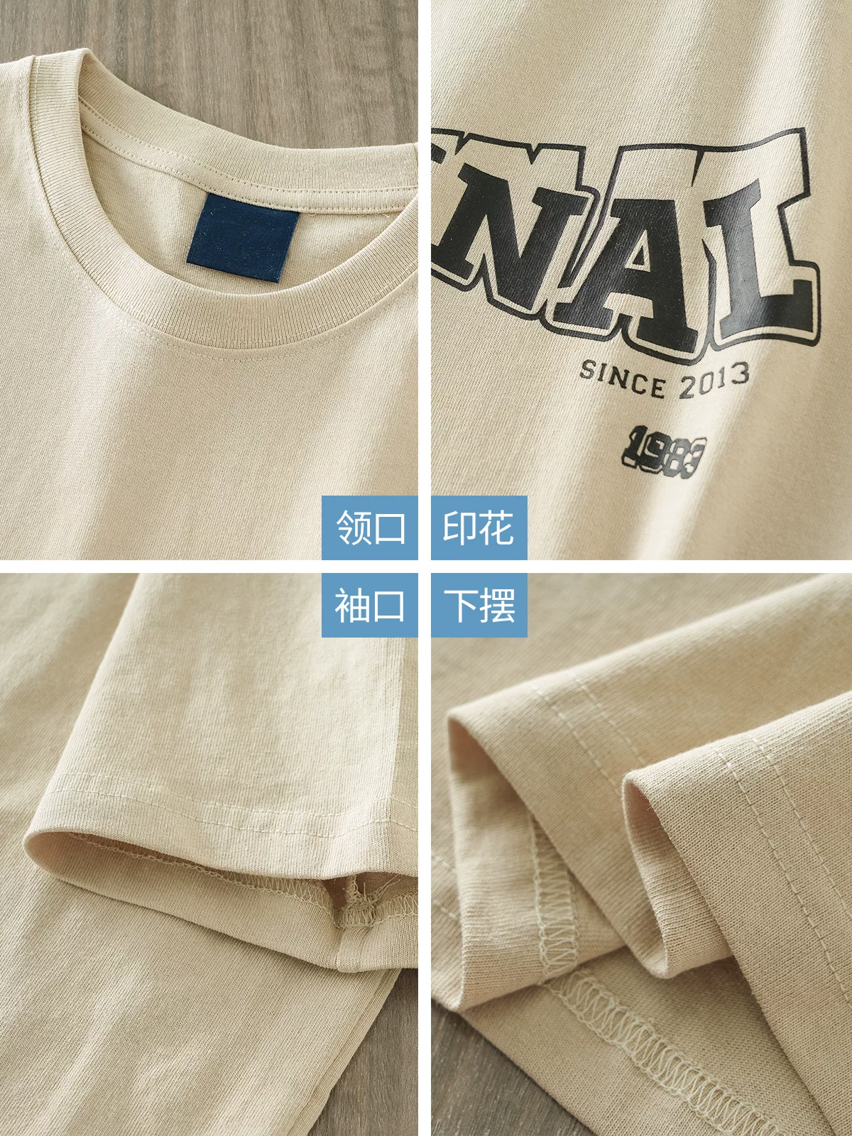Áo thun cotton nguyên chất hạng nặng 280G dành cho nam, tay ngắn, dáng rộng mùa hè, in chữ đường phố giản dị, áo thun nửa tay cổ tròn, hợp thời trang.