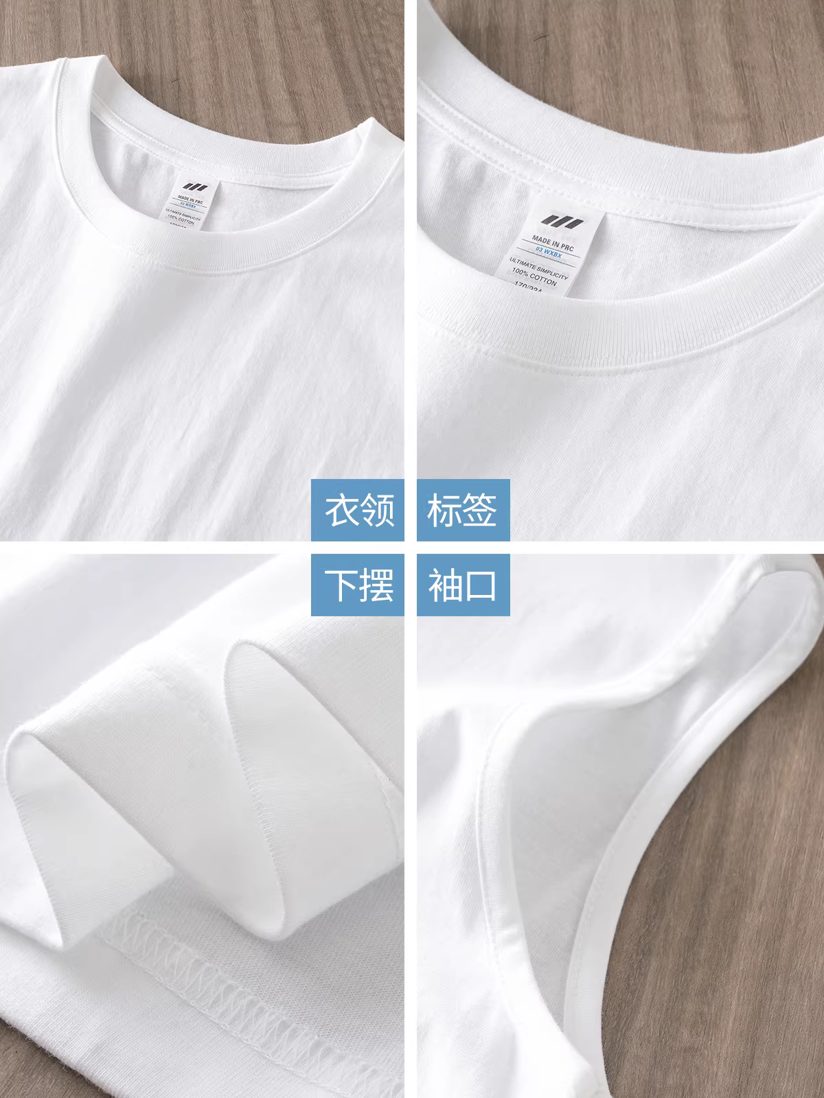 Áo gile cotton nguyên chất 230G kiểu Mỹ dành cho nam, áo thun thể thao không tay dáng rộng thời trang mùa hè dành cho nam