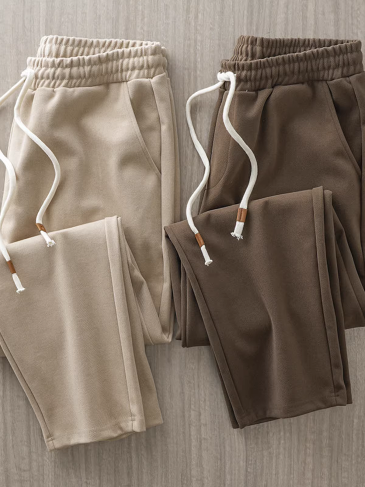 Quần âu nam chất liệu len nguyên chất, kiểu dáng mới mùa đông 2023, quần ống đứng suông, quần dài cổ điển cao cấp.