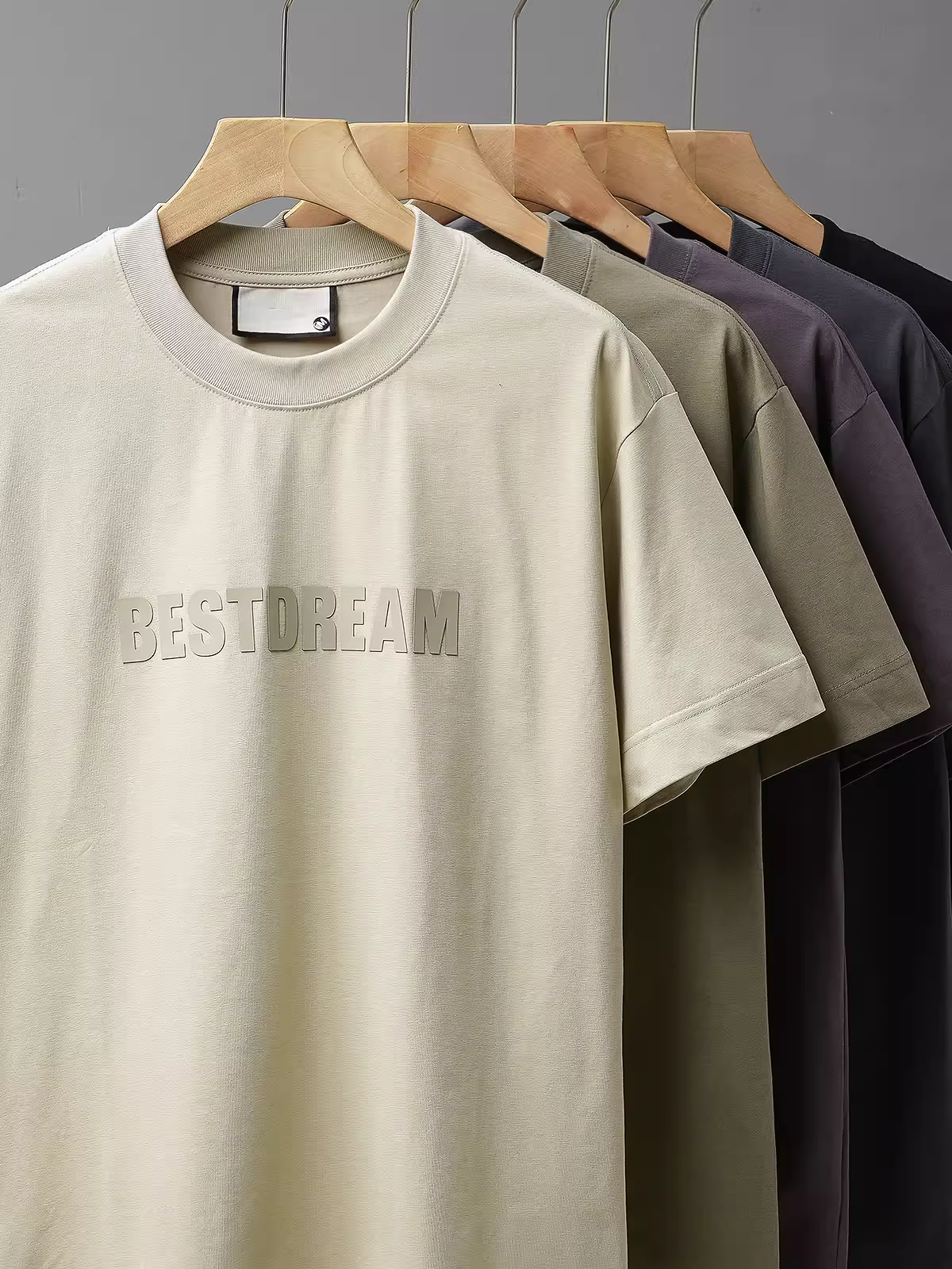 Áo thun Solona Cool Feeling hạng nặng dành cho nam tay ngắn mùa hè High Street Thương hiệu thời trang in hình dáng rộng nửa tay áo chống nắng kháng khuẩn