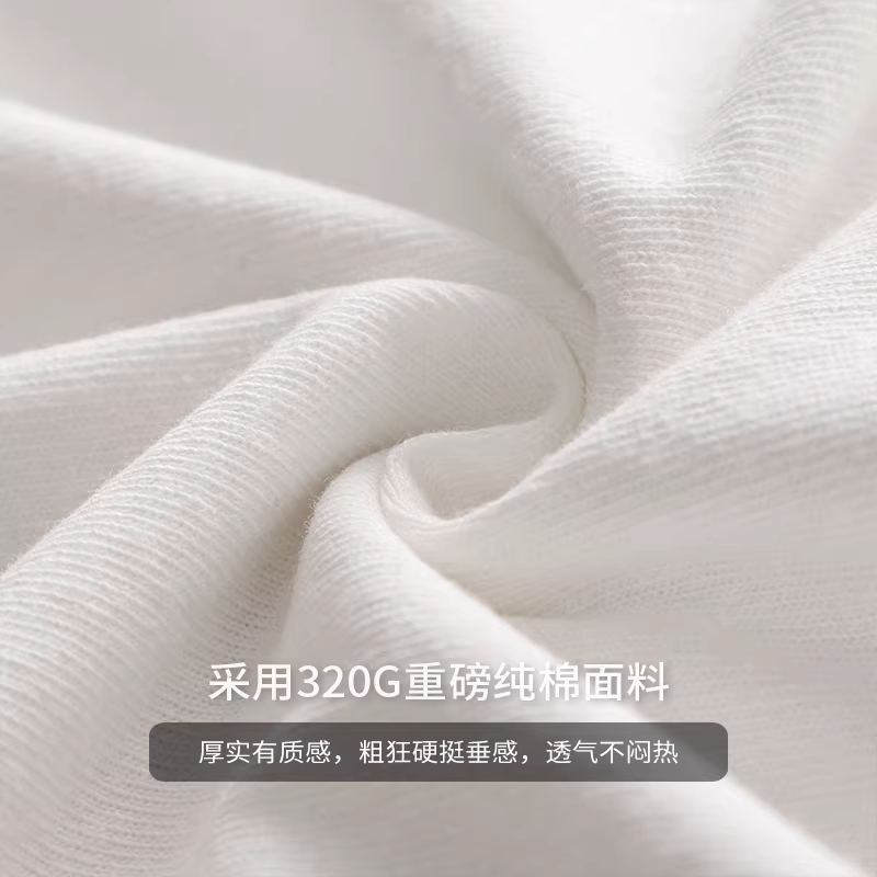 Áo thun dài tay hạng nặng 320G phong cách Nhật Bản dành cho nam, áo len cotton nguyên chất phong cách núi mùa thu với áo sơ mi in hình xe địa hình của Mỹ