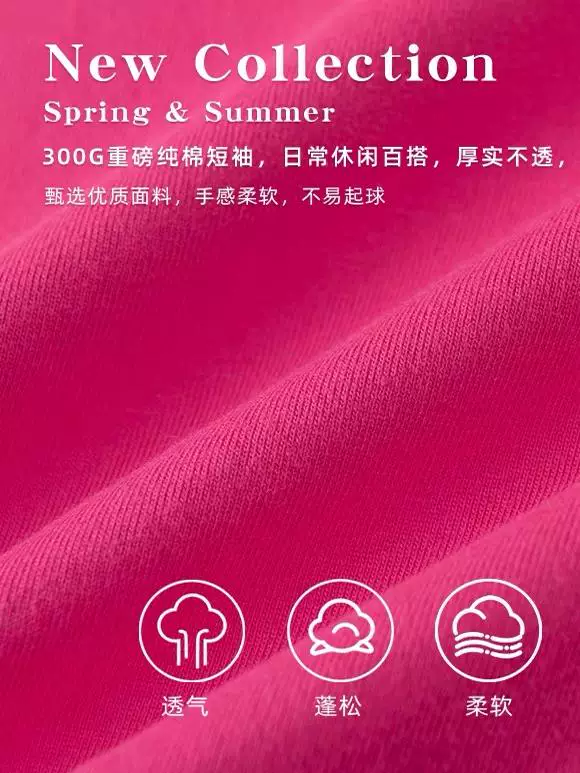 Hàng thanh lý đặc biệt~ Hàng xuất khẩu dư thừa của các thương hiệu nổi tiếng, áo thun cotton dày tay ngắn giảm giá, áo trơn màu đa năng, kiểu dáng cơ bản