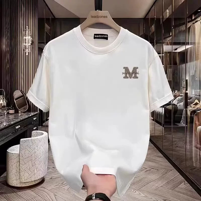 Hàng thanh lý đặc biệt~ Áo thun unisex in hình thời trang, dáng rộng, mới 2025, hàng xuất khẩu chính hãng, đã xóa mác, giá cực tốt
