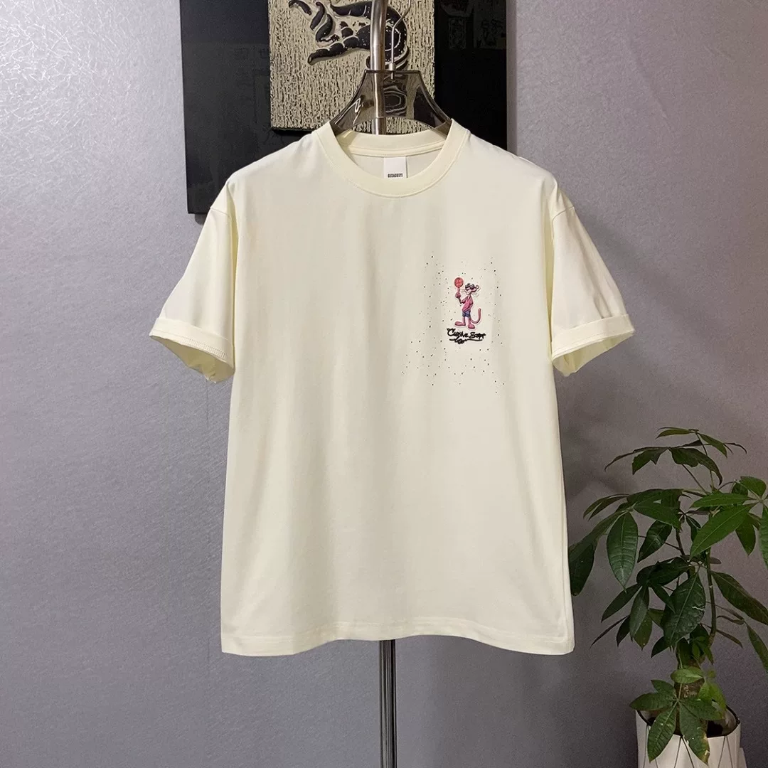 Áo thun cotton in họa tiết đa năng, thoáng mát, tay ngắn, xuất khẩu, thanh lý mùa hè 2025