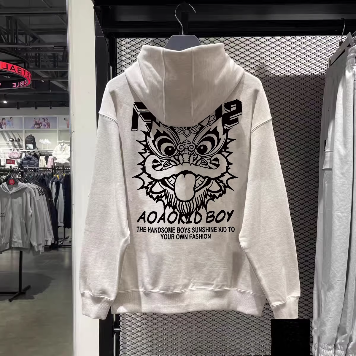 Áo hoodie unisex chất liệu mỏng, kiểu dáng rộng rãi, đa năng, thời trang, thanh lý hàng xuất khẩu, giá rẻ mùa thu.