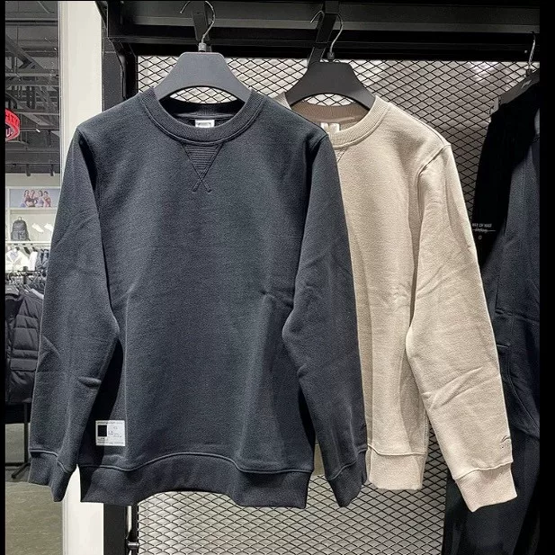 Outlet~ Hàng xuất khẩu thanh lý, hàng mới về mùa thu, áo thun cổ tròn mỏng phong cách Mỹ dành cho nam và nữ, phong cách ins.
