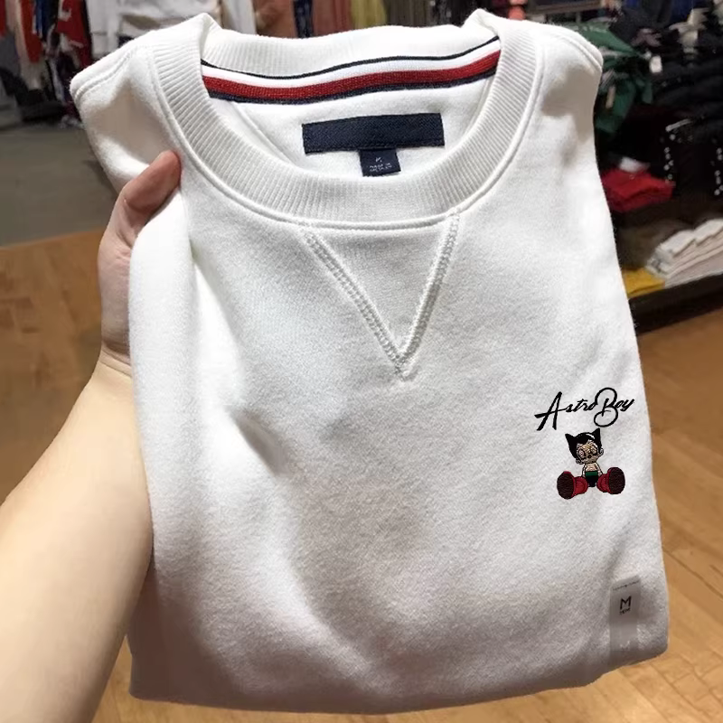 Áo thun cổ tròn kiểu Mỹ mới mùa thu, hàng xuất khẩu, giá rẻ, thanh lý kho