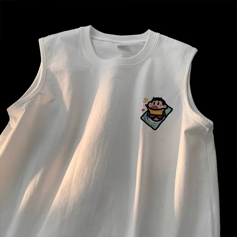 Outlet~ Hàng xuất khẩu thanh lý, áo vest thể thao không tay kiểu mới chất liệu cotton nguyên chất, thoải mái và thoáng khí dành cho nữ