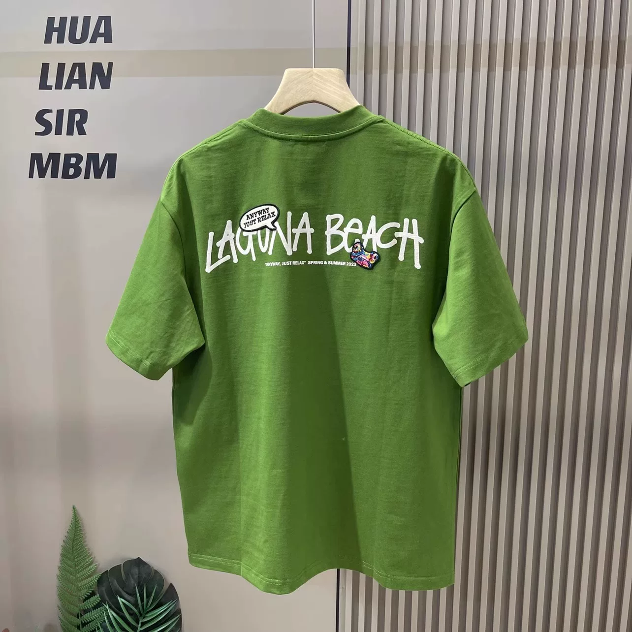 Áo thun tay ngắn in họa tiết cotton nguyên chất phong cách Mỹ, hàng xuất khẩu thanh lý mùa hè 2025