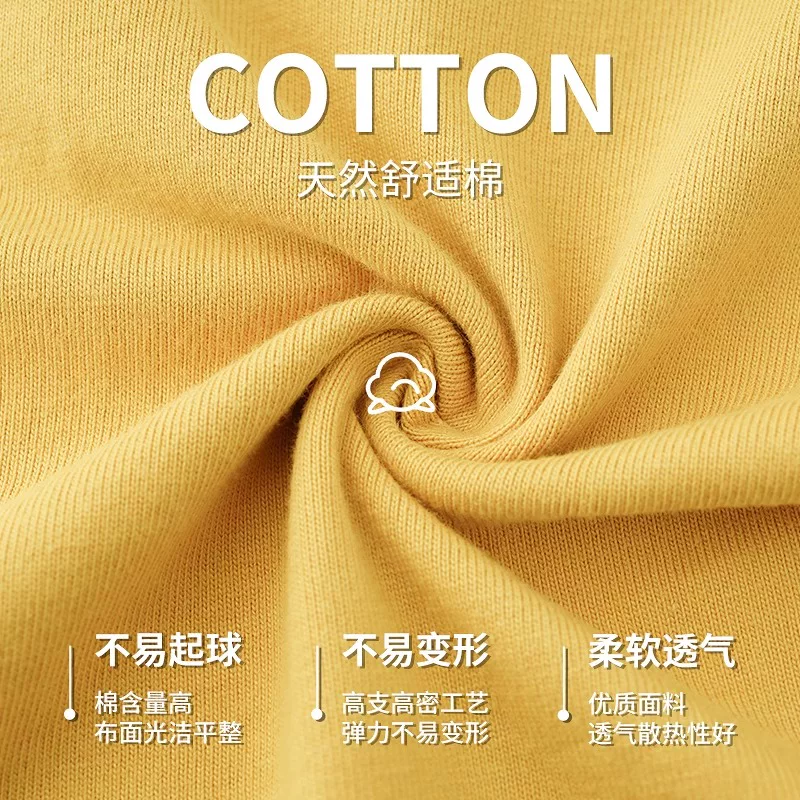 Áo thun cotton in họa tiết tay ngắn, hàng xuất khẩu, giá rẻ, đa năng, mẫu mới, chất liệu cotton nguyên chất