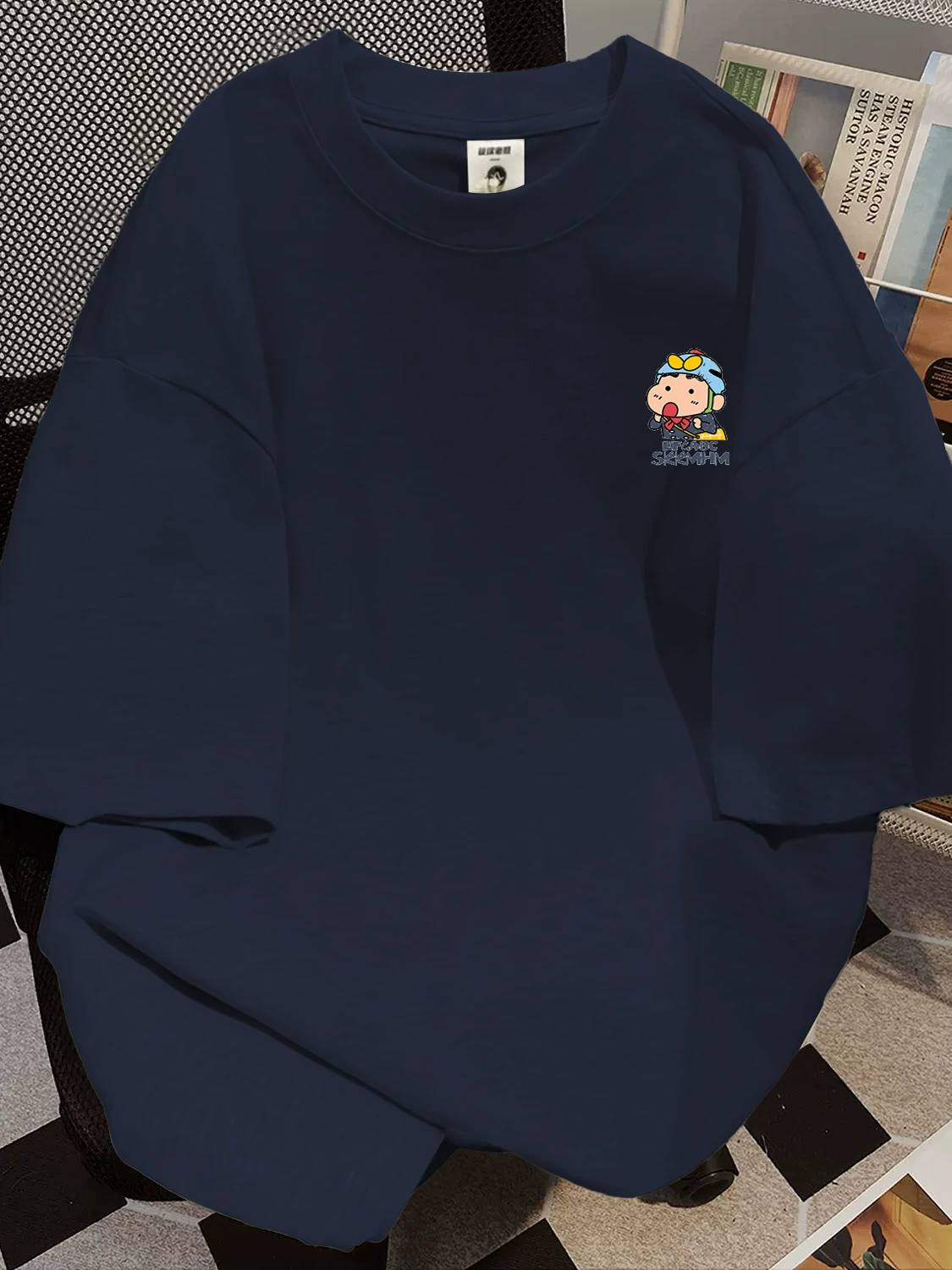 Thanh lý ngoại thương~ Khuyến mãi áo thun cotton in họa tiết cổ điển kiểu Mỹ, tay ngắn, thời trang, thương hiệu hè, unisex 2024