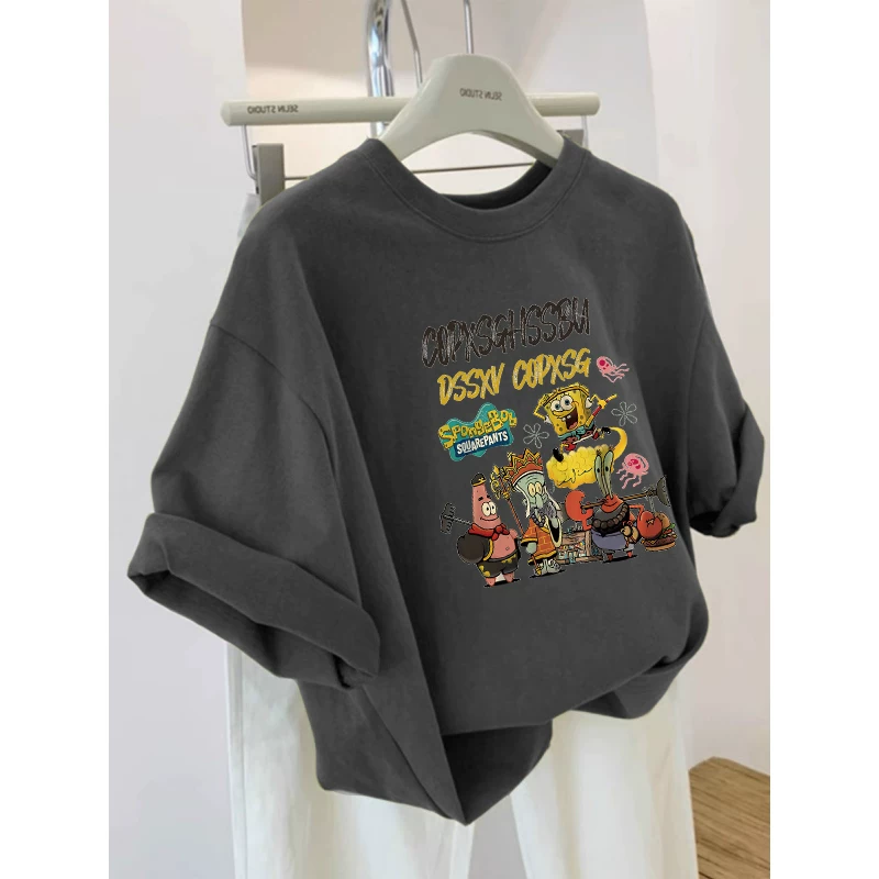 Áo thun cotton 100% tay ngắn mùa hè kiểu dáng mới thời trang, hàng xuất khẩu, giảm giá, unisex.