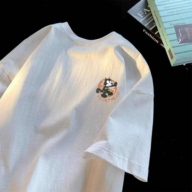 Xả kho~ Hàng xuất khẩu, giá rẻ, áo thun nam nữ kiểu Mỹ, chất liệu cotton 100%, in hình, tay ngắn, mới