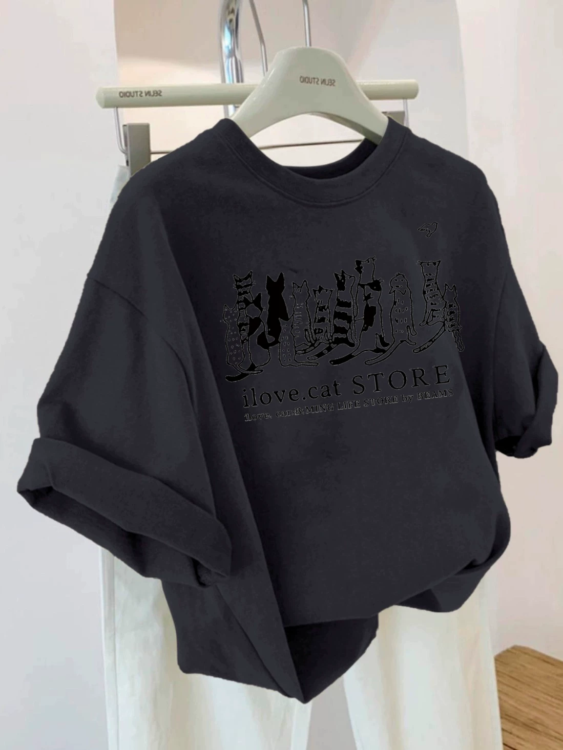 Hàng tồn kho xuất khẩu ~ Cắt mác, thu hồi từ ngoại thương, áo thun mùa hè cao cấp tay ngắn nam nữ 2024