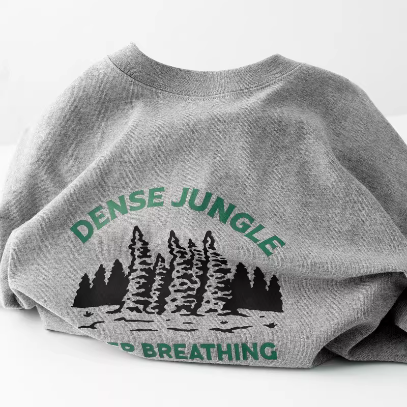 Outlet~ Thương hiệu xuất khẩu thanh lý hàng tồn kho mùa hè cotton nguyên chất phong cách mới unisex cặp đôi áo thun ngắn tay dáng rộng